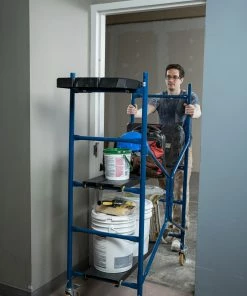 Werner Scaffolding 5ft Rolling Scaffold 900lb Load Capacity NPS-60 -Craftsman Sales Shop 45356204 scaled