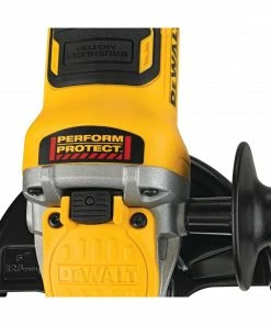DEWALT Angle Grinders XR POWER DETECT 4.5-in 20-Volt Max Paddle Switch Brushless Cordless Angle Grinder -Craftsman Sales Shop 45360237