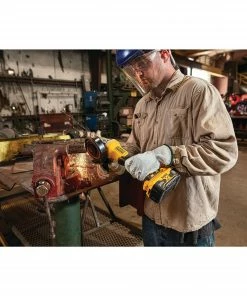 DEWALT Angle Grinders XR POWER DETECT 4.5-in 20-Volt Max Paddle Switch Brushless Cordless Angle Grinder -Craftsman Sales Shop 45360256