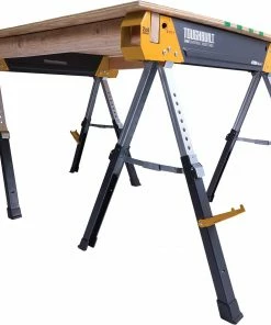 TOUGHBUILT Saw Horses 40.3-in W x 32-in H Adjustable Steel Saw Horse (1300-lb Capacity) -Craftsman Sales Shop 45441063