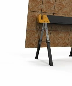 TOUGHBUILT Saw Horses 40.3-in W x 32-in H Adjustable Steel Saw Horse (1300-lb Capacity) -Craftsman Sales Shop 45441064