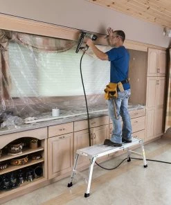 Werner Scaffolding 3.8-ft x 1-ft Aluminum Work Platform 250 lbs. Capacity -Craftsman Sales Shop 45453085