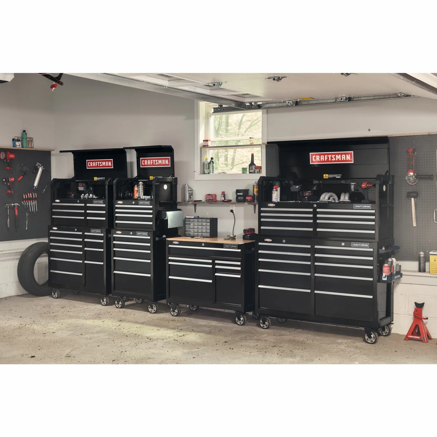 CRAFTSMAN Top Tool Chests 2000 Series 40.5-in W x 24.7-in H 6-Drawer Steel Tool Chest (Black) 5 CRAFTSMAN Top Tool Chests 2000 Series 40.5-in W x 24.7-in H 6-Drawer Steel Tool Chest (Black) - Image 5