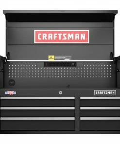CRAFTSMAN Top Tool Chests 2000 Series 40.5-in W x 24.7-in H 6-Drawer Steel Tool Chest (Black) 9 CRAFTSMAN Top Tool Chests 2000 Series 40.5-in W x 24.7-in H 6-Drawer Steel Tool Chest (Black) -Craftsman Sales Shop 45616648